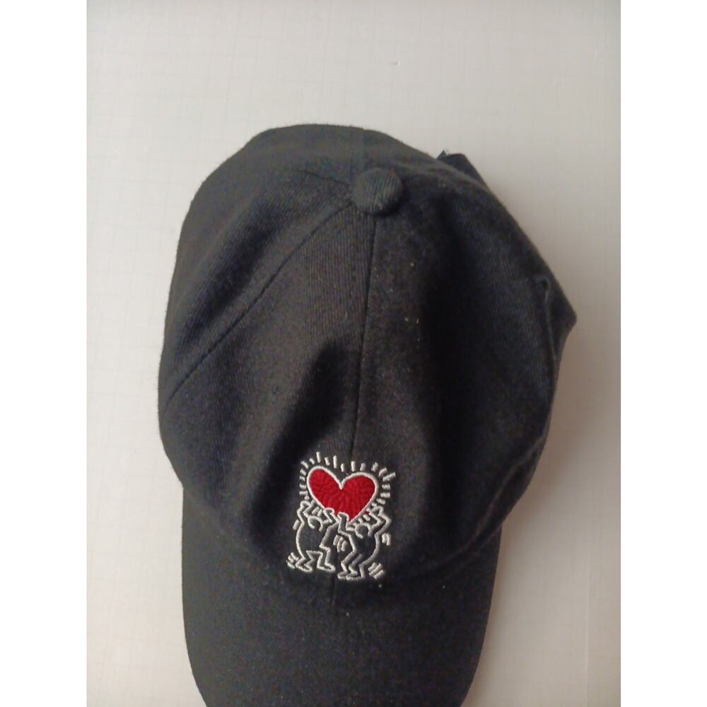 Keith Haring Foundation Heart Art Baseball Cap Hat Strapback - Picture 7 of 7